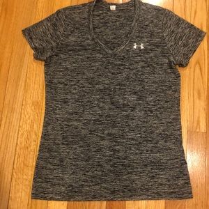 Under Armour, Black&White, T Shirt, Size S